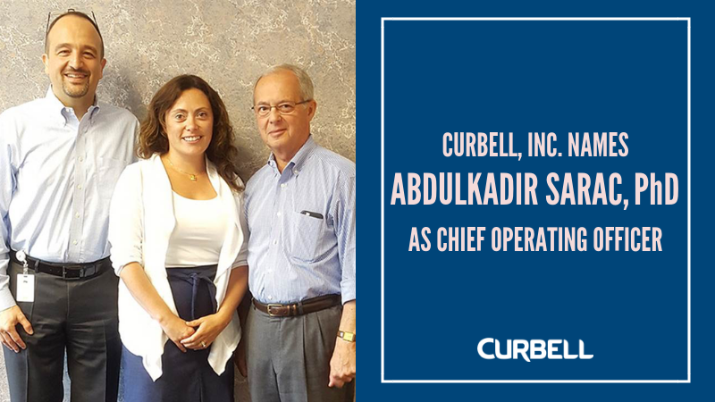 Curbell, Inc. Names Abdulkadir Sarac as COO