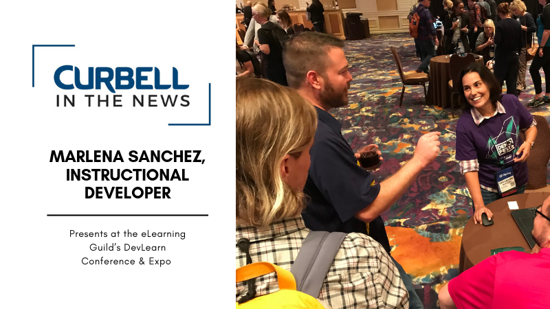 Marlena Sanchez Presents at DevLearn Conference