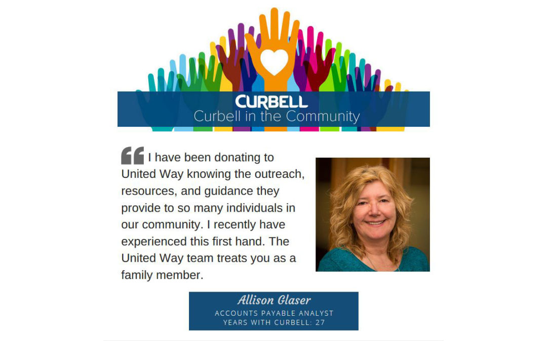 Curbell in the Community – United Way Campaign
