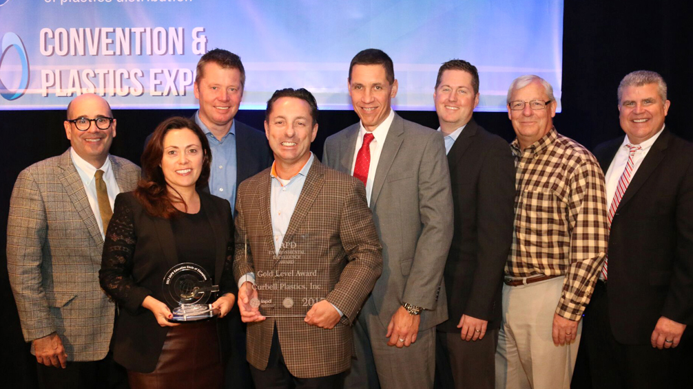 Curbell Plastics Receives IAPD Environmental Excellence and Education Circle of Champions Awards